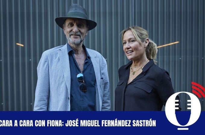 Fiona Ferrer con José Miguel Fernández Sastrón