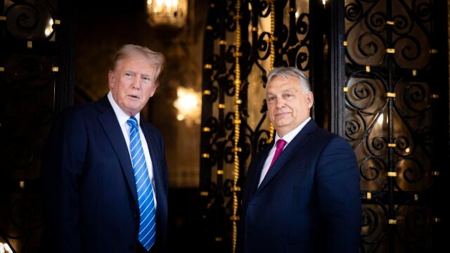 Viktor Orban irritó a sus colegas de la UE al visitar a Donald Trump en Florida el pasado julio