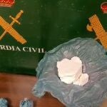 Cocaína intervenida en Montilla por la Guardia Civil