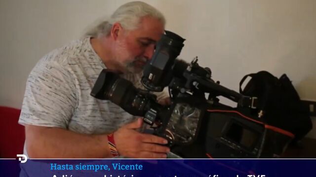 RTVE rinde homenaje en su informativo a Vicente Gil Díaz, fallecido mientras realizaba un reportaje