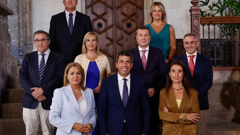 El nuevo pleno del Consell celebró ayer su primera reunión
