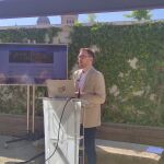 El concejal de Turismo del Ayuntamiento de Salamanca, Ángel Fernández Silva, presenta la nueva constelación