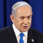 Israeli Prime Minister Netanyahu holds press conference in Tel Aviv