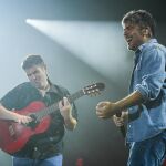 Los hermanos Muñoz, en un concierto de Estopa