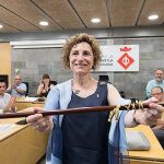 La alcaldesa de Santa Perpetua de Mogoda, Isabel García 