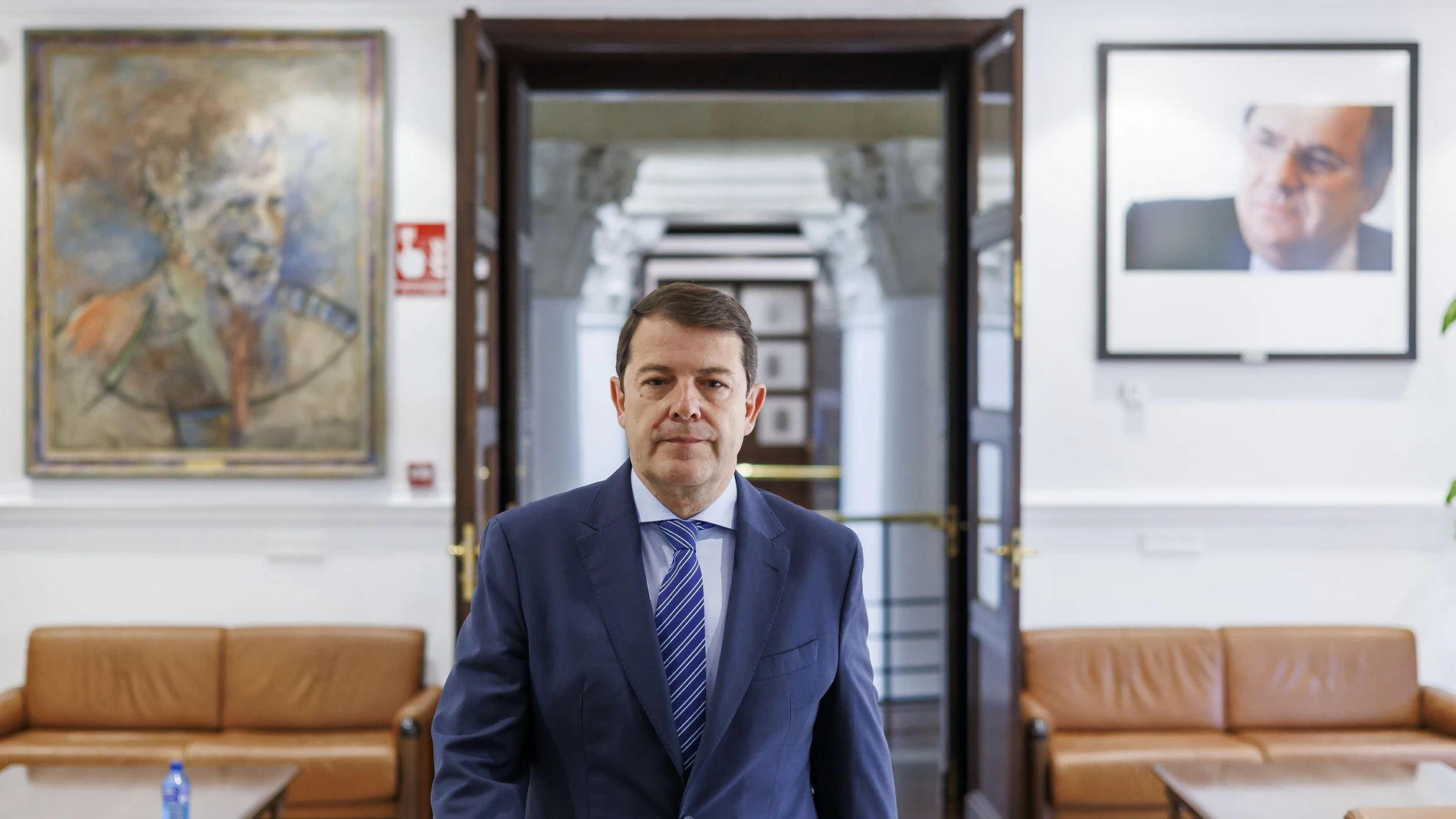 Alfonso Fernández Mañueco, presidente de la junta de Castilla y León.