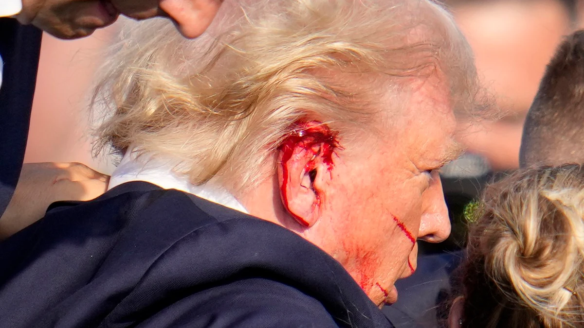 Las imágenes más impactantes del atentado contra Trump