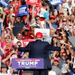 Former US President Donald Trump holds rally in Butler, Pennsylvania