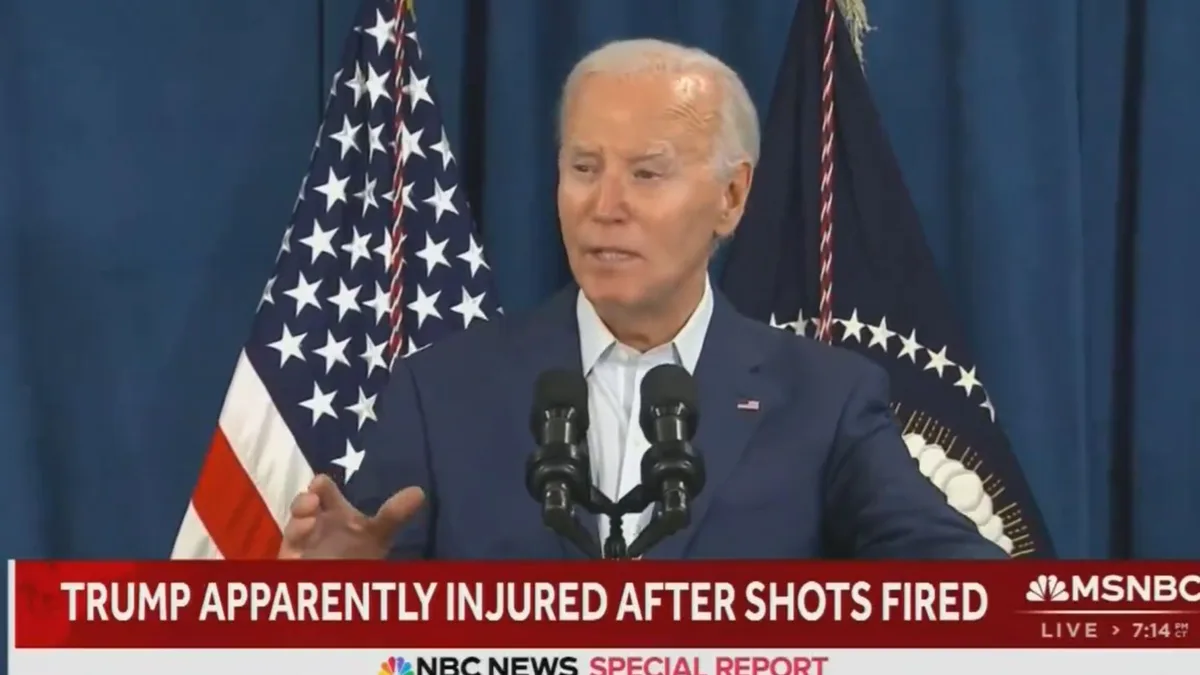 Biden condena el atentado: 