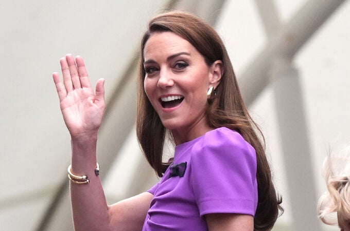 Kate Middleton reaparece en Wimbledon.