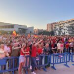 Fútbol/Euro.- Badalona y Barcelona reúnen a miles de personas para ver la Eurocopa en 2 pantallas gigantes