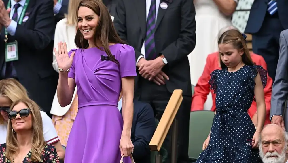Kate Middleton y la princesa Charlotte
