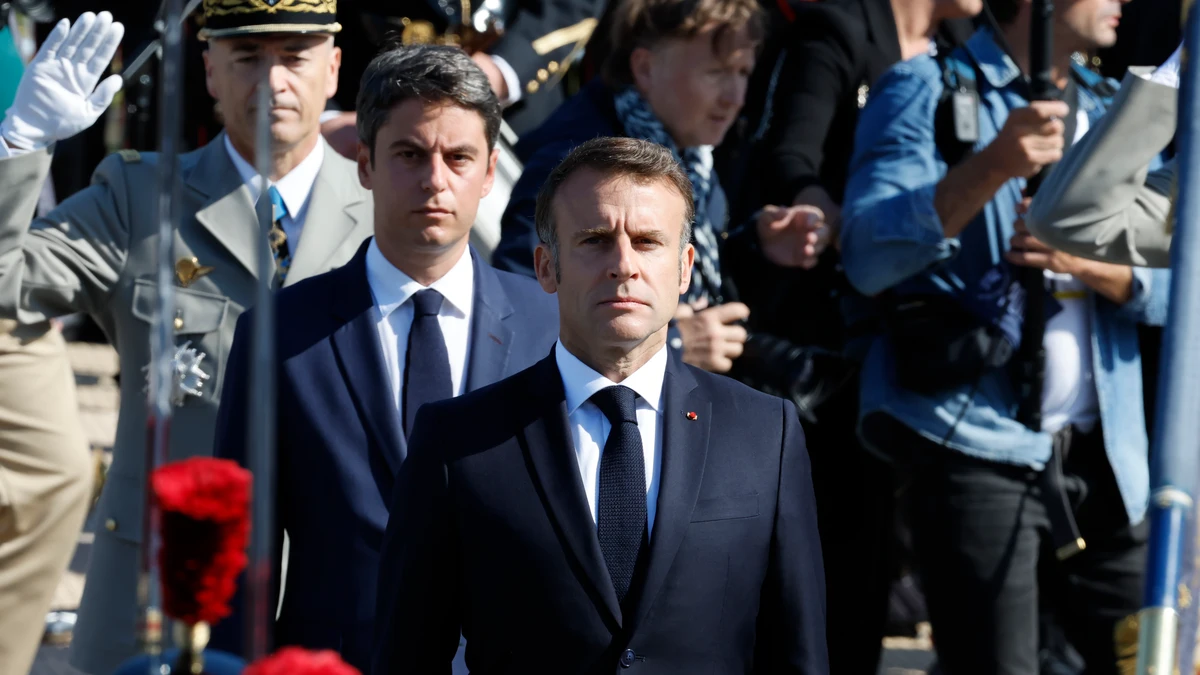 Macron acepta la dimisión del primer ministro, Gabriel Attal, pero el Gobierno seguirá en funciones