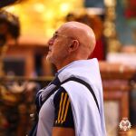 Luis de la Fuente en la basílica del Cachorro, en Sevilla