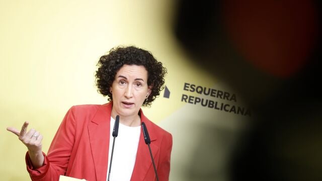 La secretaria general de ERC con funciones de presidenta, Marta Rovira