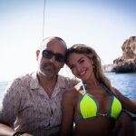 Risto Mejide y Natalia Almarcha en Menorca
