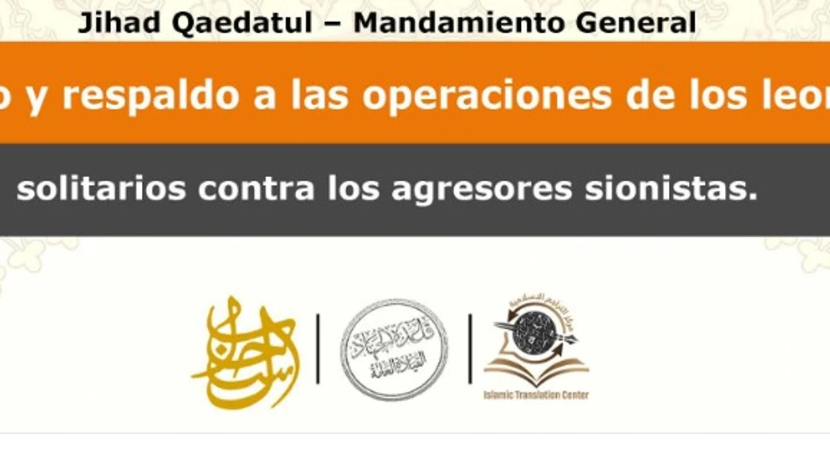 Al Qaeda ordena en español a sus 