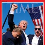La revista Time improvisa una portada icónica con el atentado contra Trump