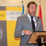 El ministro de Transportes, Óscar Puente, hoy en Alicante