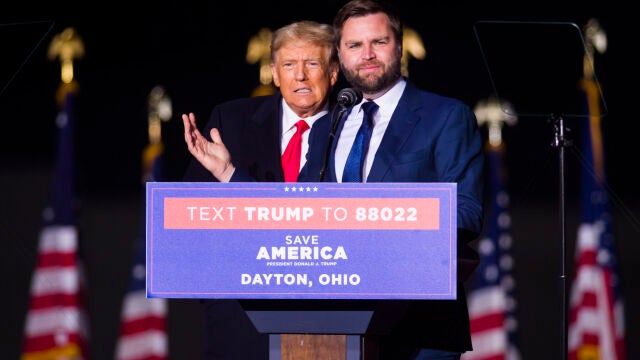 Trump Ohio Rally with Vance and DeWine