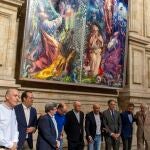 Florencio Maíllo viste el trasaltar de la Catedral de Salamanca