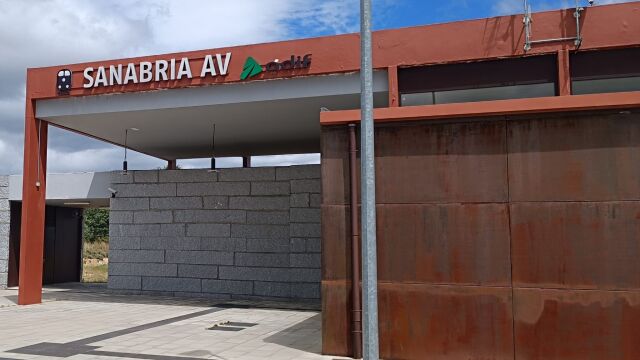 La estación del AVE de Otero de Sanabria 