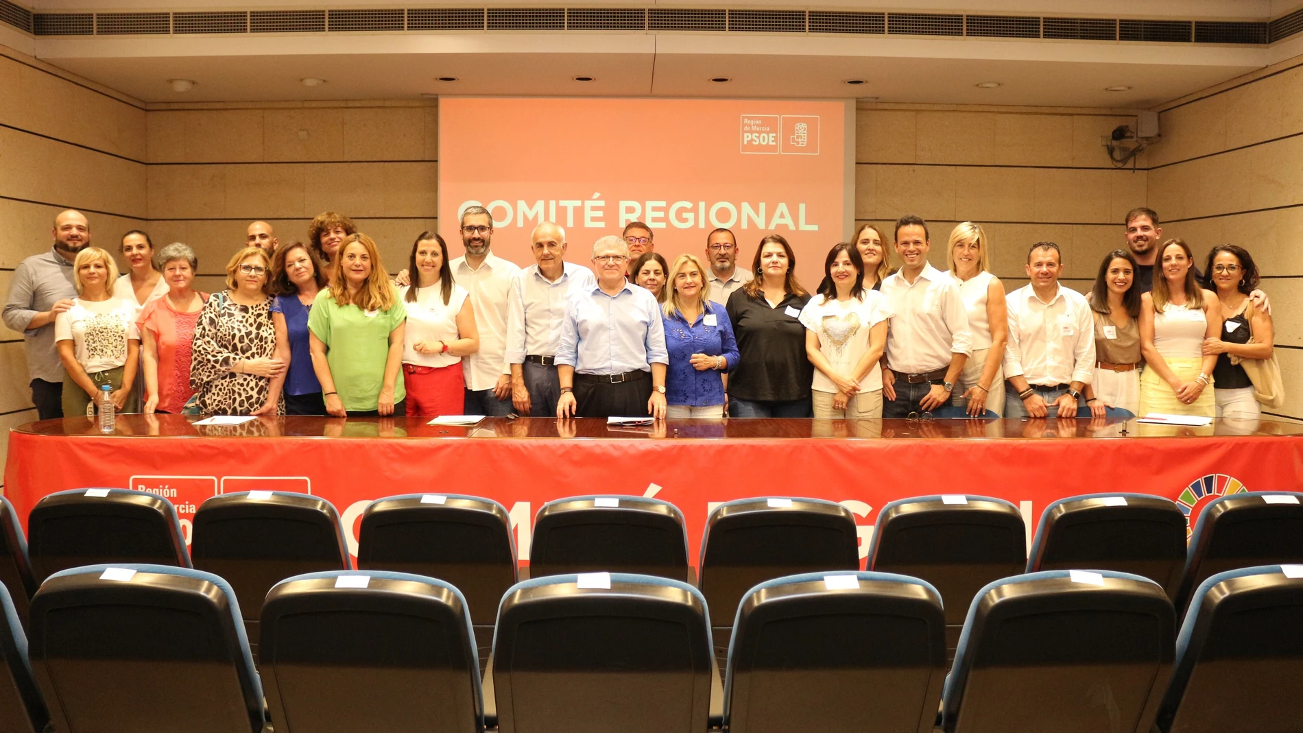 Presentación de la renovación de la Comisión Ejecutiva Regional del PSOE