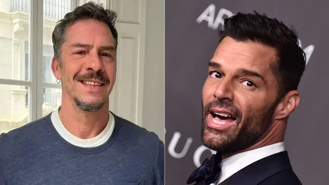 Nacho Palau y Ricky Martin