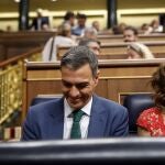 Pedro Sánchez, en el Congreso