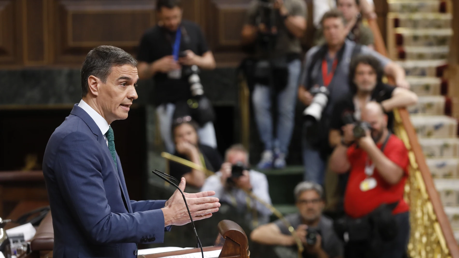 Comparecencia del presidente del Gobierno, Pedro Sánchez en el Congreso.