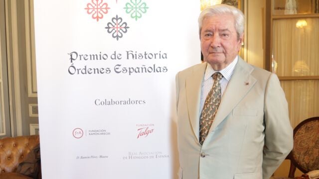 El marqués de Laserna fue uno de los fundadores del Premio de Historia Órdenes Españolas 