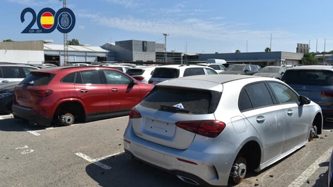 Desarticulado un grupo especializado en robar ruedas en concesionarios de coches de alta gama