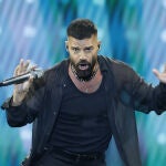 Ricky Martin durante su concierto en el WiZink Center de Madrid