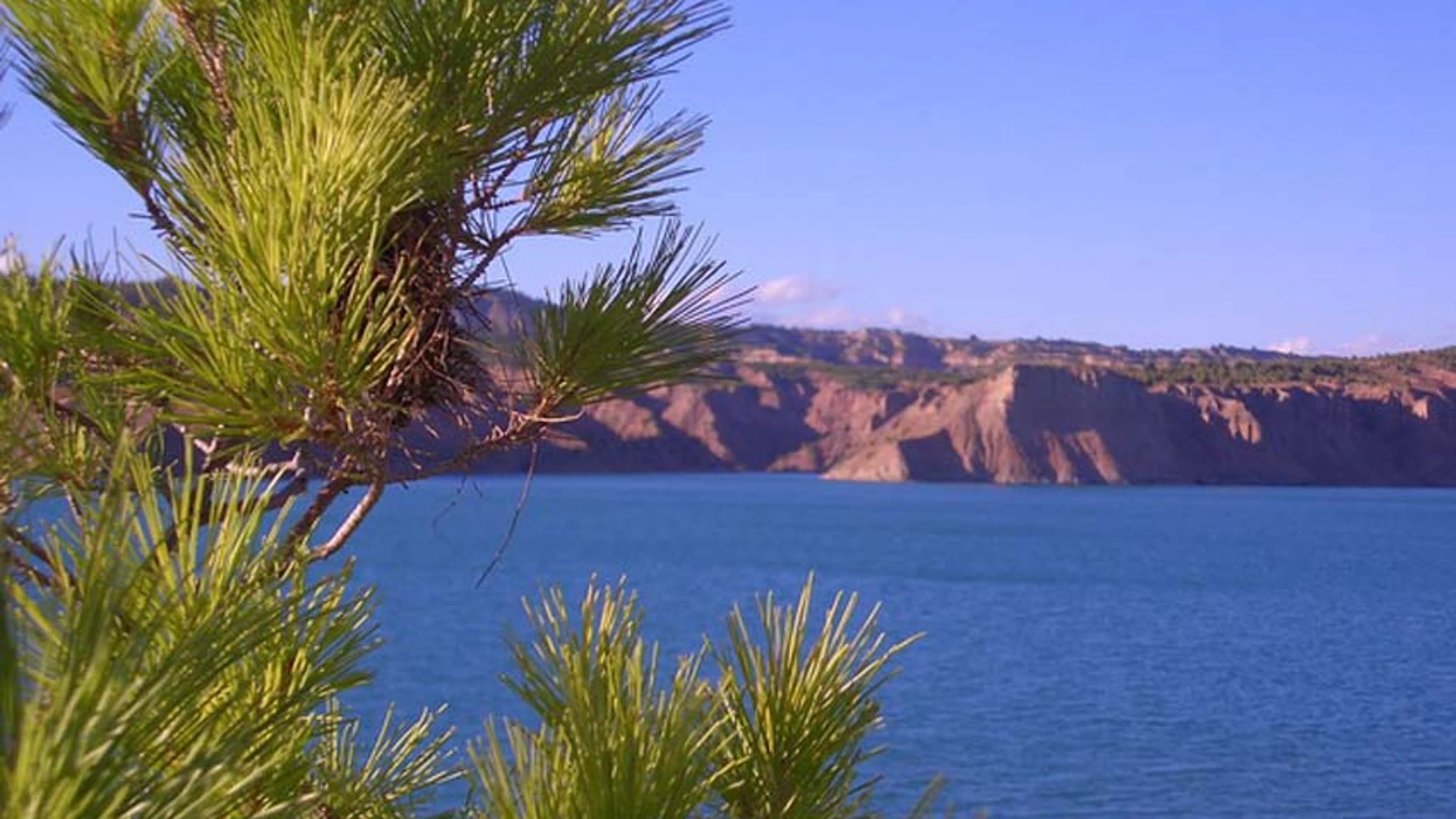 Imagen de la playa naturista interior