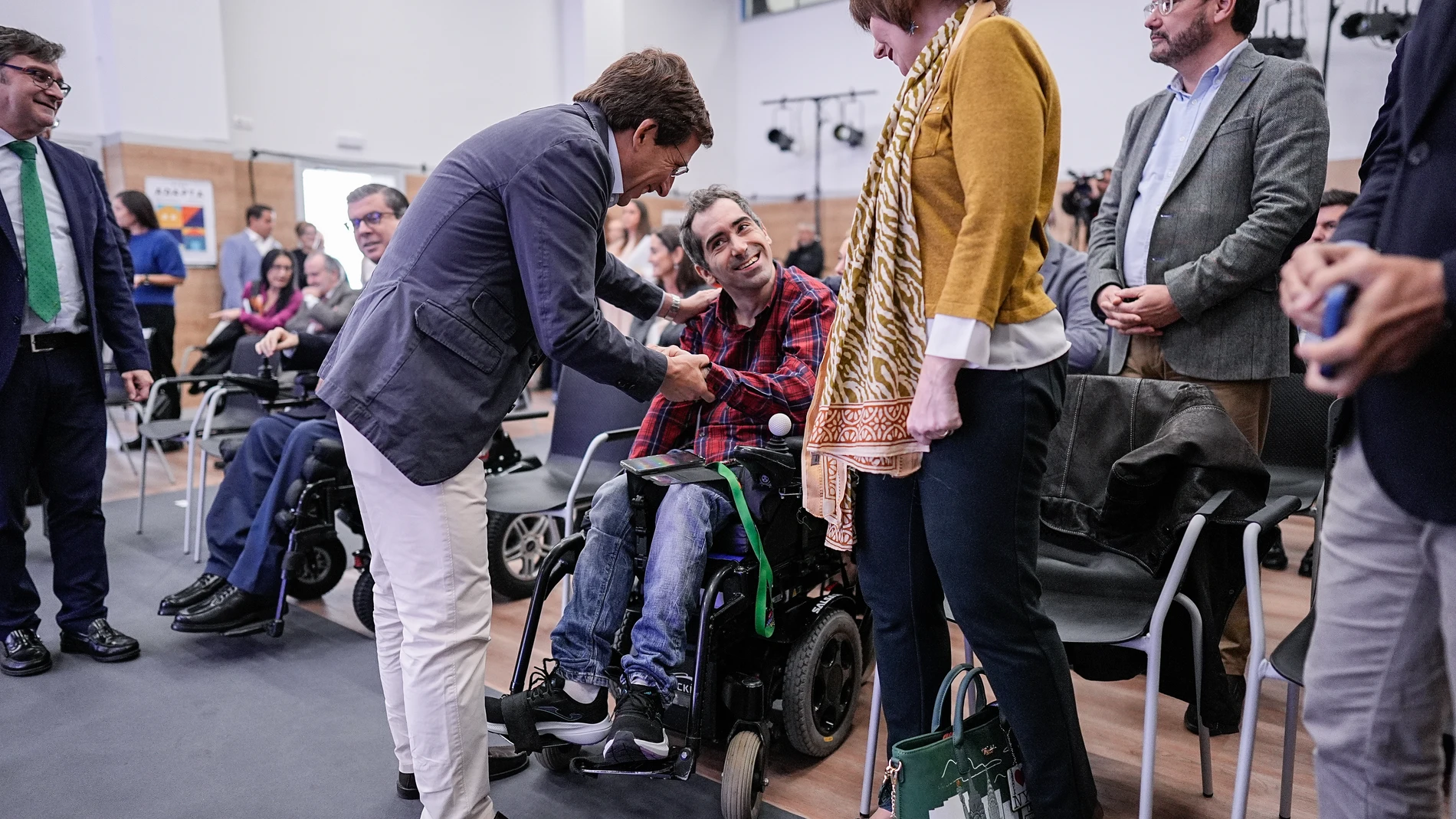 Martínez-Almeida, durante la presentación del balance