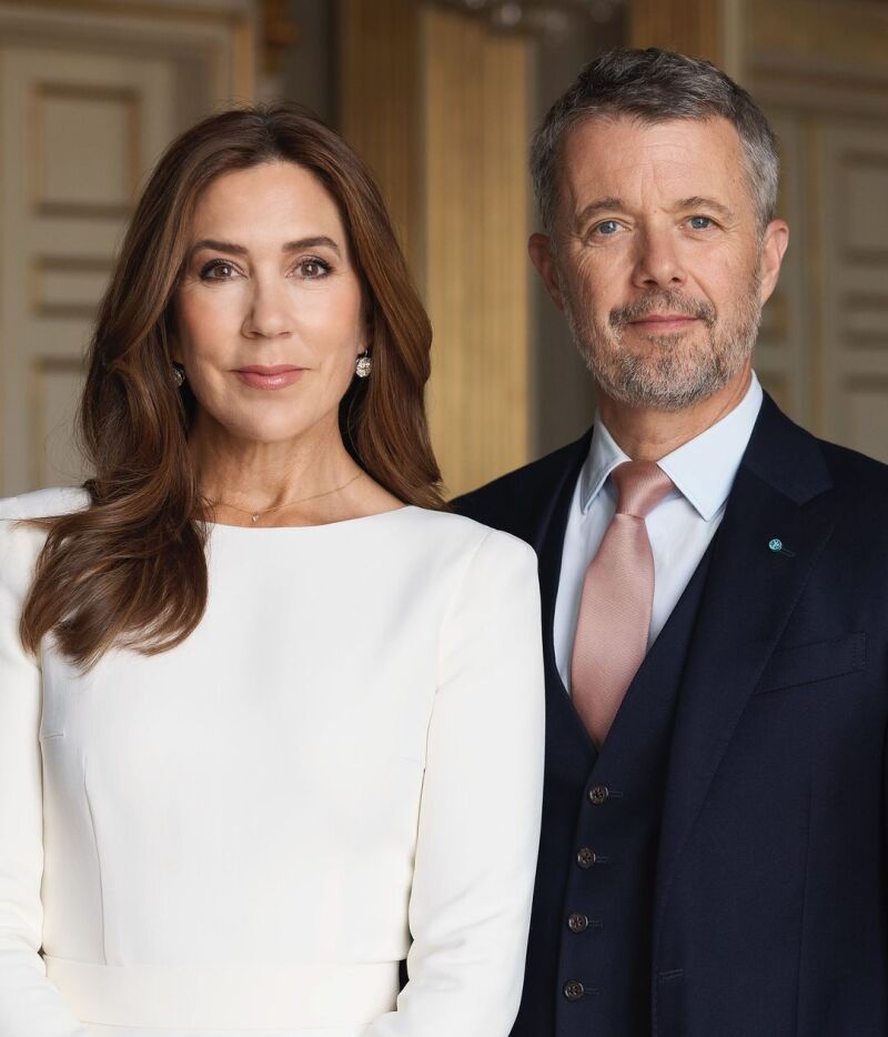 El nuevo retrato oficial de Federico X y Mary de Dinamarca