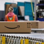 Start of the Black Friday week at the Amazon logistics and distribution centre in Werne