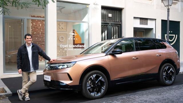 Opel elige al artista Jaime Monge embajador del nuevo Grandland