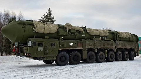 Un misil intercontinental ruso
