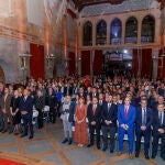 Autoridades en los Premios Diputación de Segovia 2023
