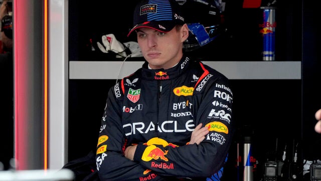  Max Verstappen durante la primera jornada de pruebas del GP de Las Vegas.
