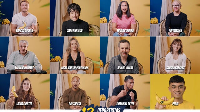 Campaña "12 deportistas, 12 causas"