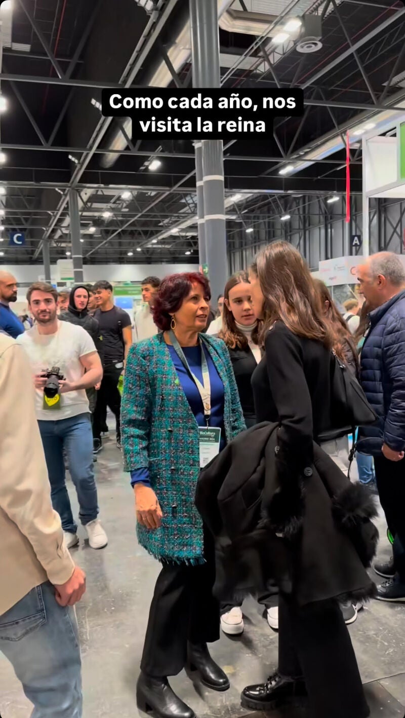 El look de Letizia en Ifema.