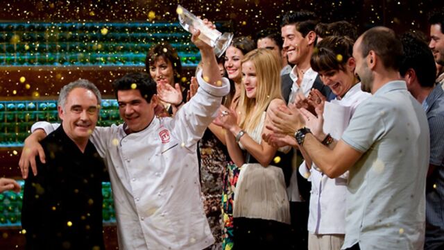 Juan Manuel, primer ganador de 'MasterChef'