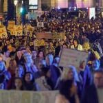 La Plataforma per l' Ensenyament Públic ha reunido a 5.000 personas en Valencia