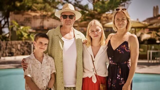  Bernard Storm Lager, Anders Baasmo, Alma Günther, Ingrid Bolsø Berdal, actores de "La Palma"