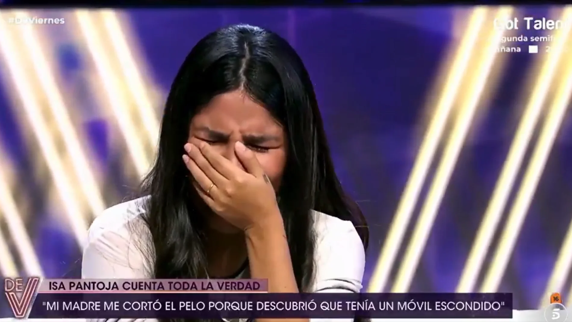 Isa Pantoja enmudece a 'De Viernes' con el episodio de la manguera: "Mi madre me dijo que..."