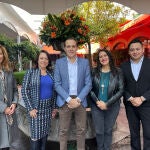 El presidente de la Diputación de Valladolid, Conrado Íscar, se reúne con representantes mexicanos