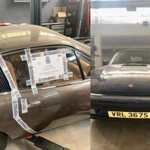 Varios de los vehículos encontrados en el interior del local que un día albergó el concesionario PKW