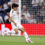 Jesús Vallejo con el Real Madrid